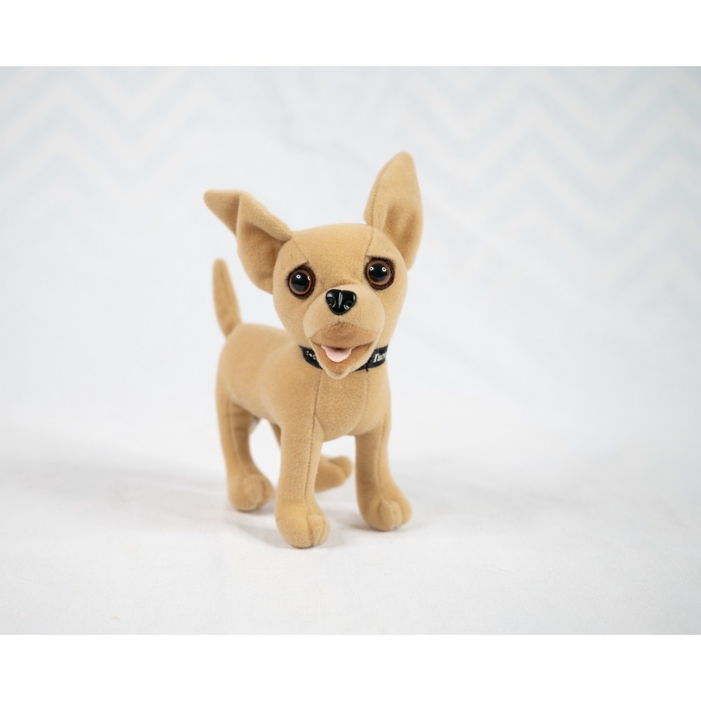 Taco Bell Vintage Stuffed Plush toy Yo Quiero Applause Chihuahua Dog